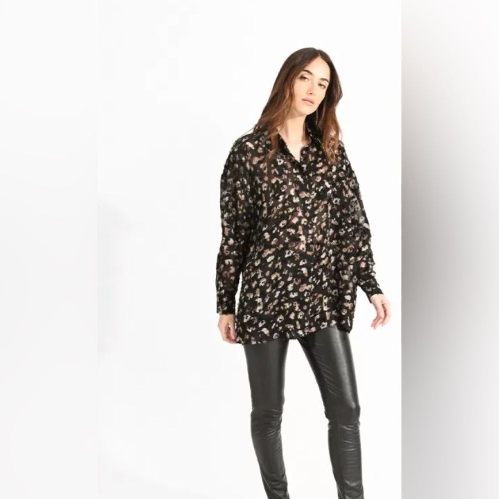 Molly‎ Bracken Long Printed Shirt